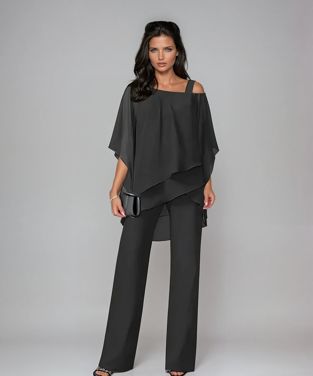 Elegantes Damen Set für Abende in Schwarz