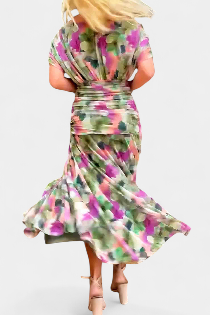 Elegantes fließendes Abendkleid (11)