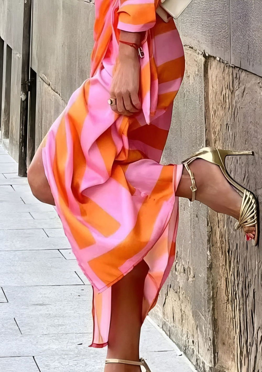 Elegantes Hochzeitsgast-Kleid für den Herbst (2)