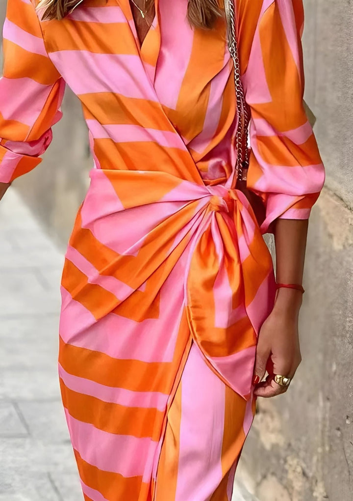 Elegantes Hochzeitsgast-Kleid für den Herbst (6)