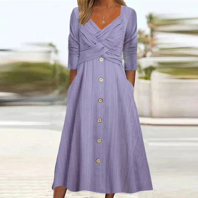 Elegantes Kleid für den Sommer in Lila