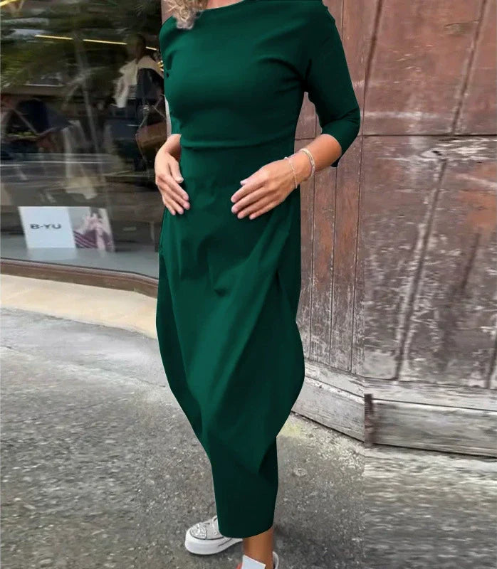 Elegantes Kleid für Hochzeitsgäste in Grün