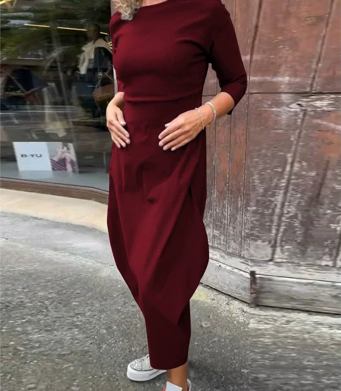Elegantes Kleid für Hochzeitsgäste in Rot