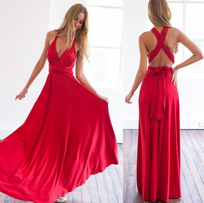Elegantes Multikleid Wedding guest dress in Rot