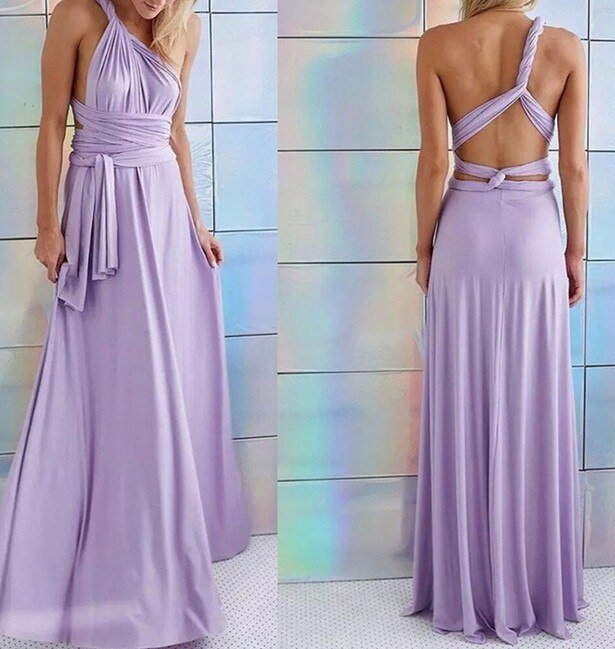 Elegantes Multikleid Wedding guest dress in Violett