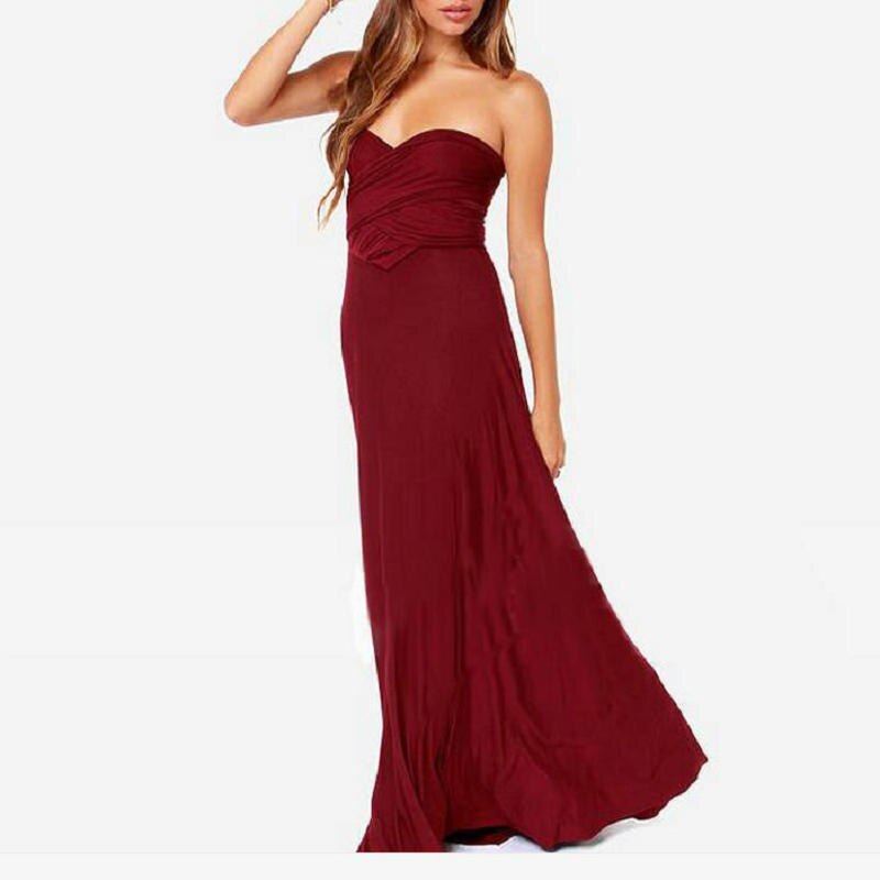 Elegantes Multikleid Wedding guest dress in Weinrot