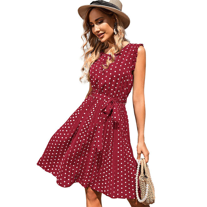 Elegantes Pünktchen-Kleid (5)