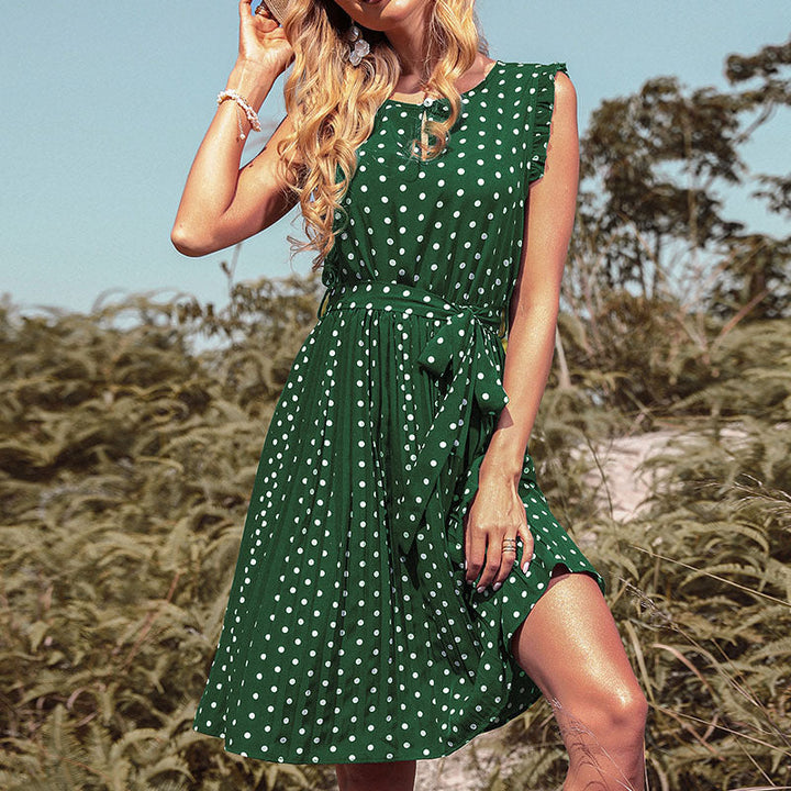 Elegantes Pünktchen-Kleid (9)