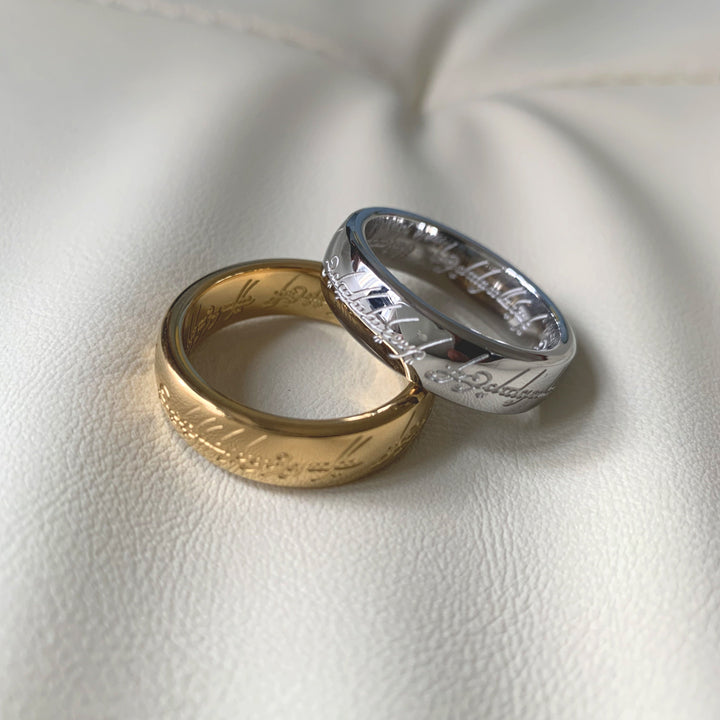 Vergoldeter Power Ring