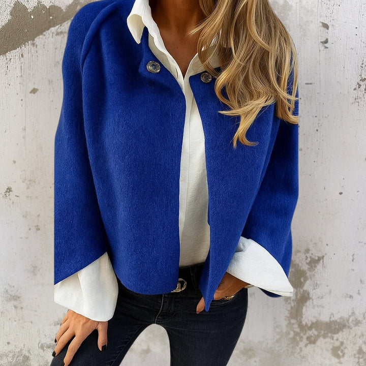 Federleichte Kurzjacke in Blau