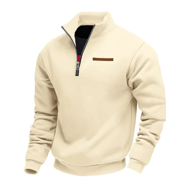 Festliche Oberteile für Damen als Gemütliches Sweatshirt in Beige