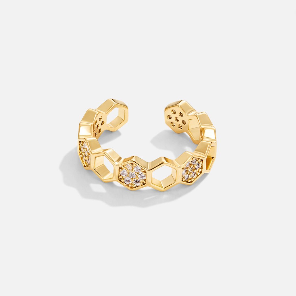 Verstellbarer Spark-Ring mit Wabenmuster