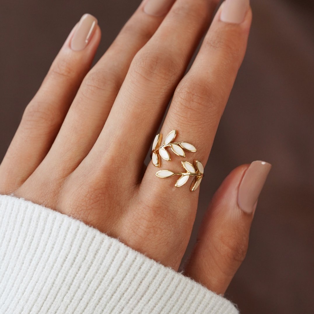 Serene Gold Verstellbarer Ring