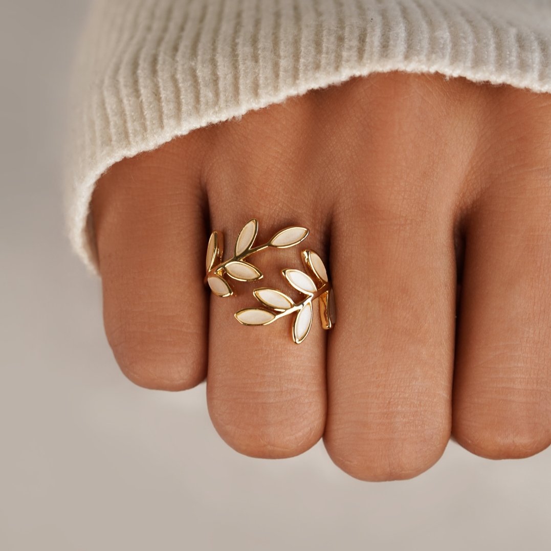 Serene Gold Verstellbarer Ring
