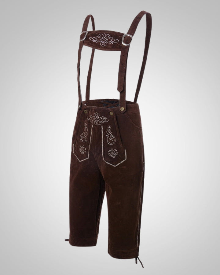 Herren Authentische Lederhose zum Oktoberfest (4)