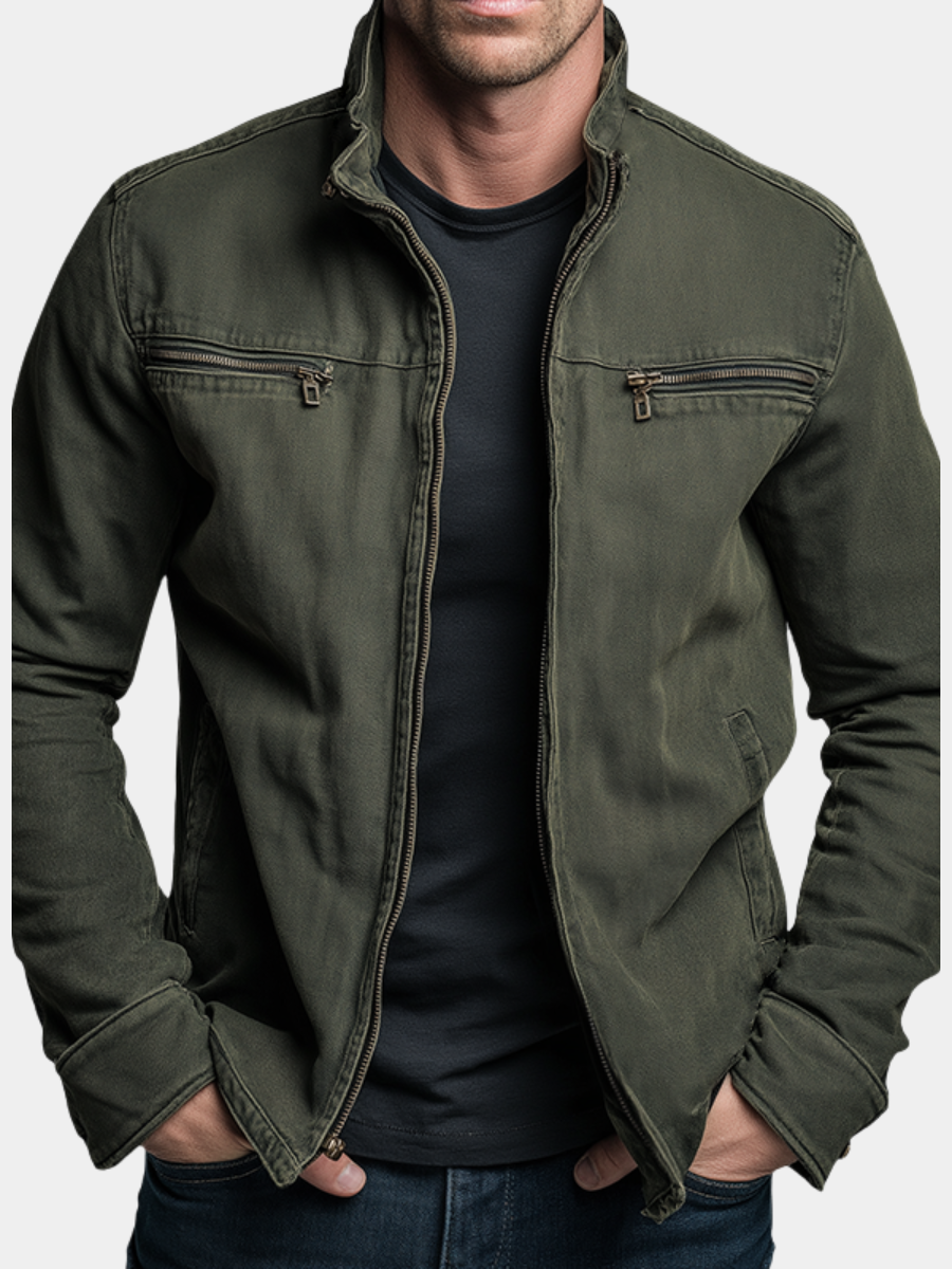 Herren Baumwoll Übergangsjacke für Herbst