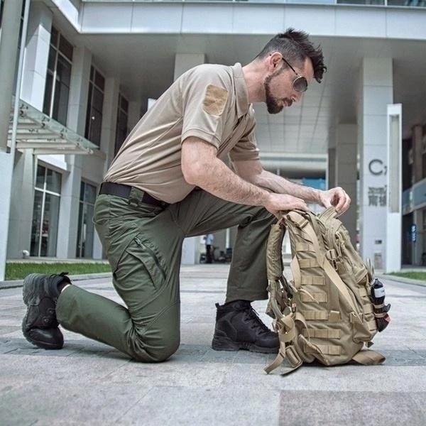 Herren Cargo-Hose wasserdicht für Abenteuer (8)