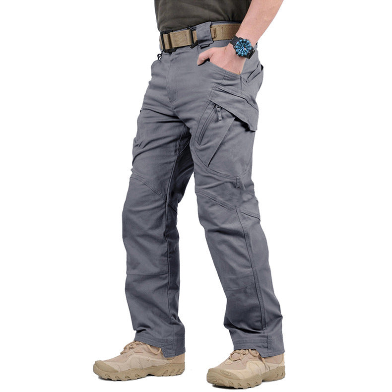 Herren Cargo-Hose wasserdicht für Abenteuer in Grau