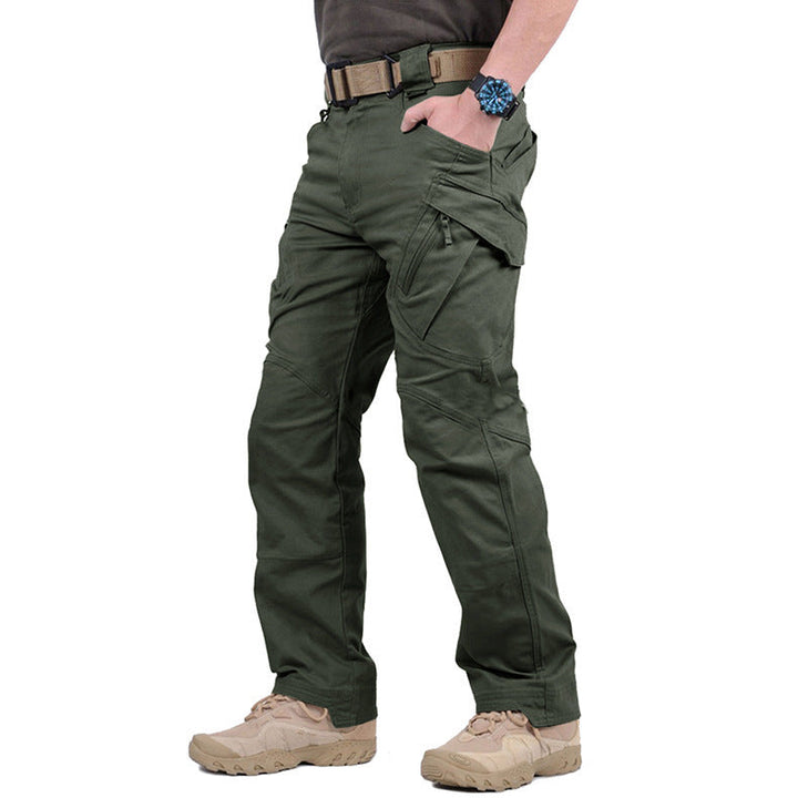 Herren Cargo-Hose wasserdicht für Abenteuer in Grün