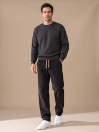 Lukas | Herren Cargohose aus Kord mit Relaxed-Fit Kordelzug