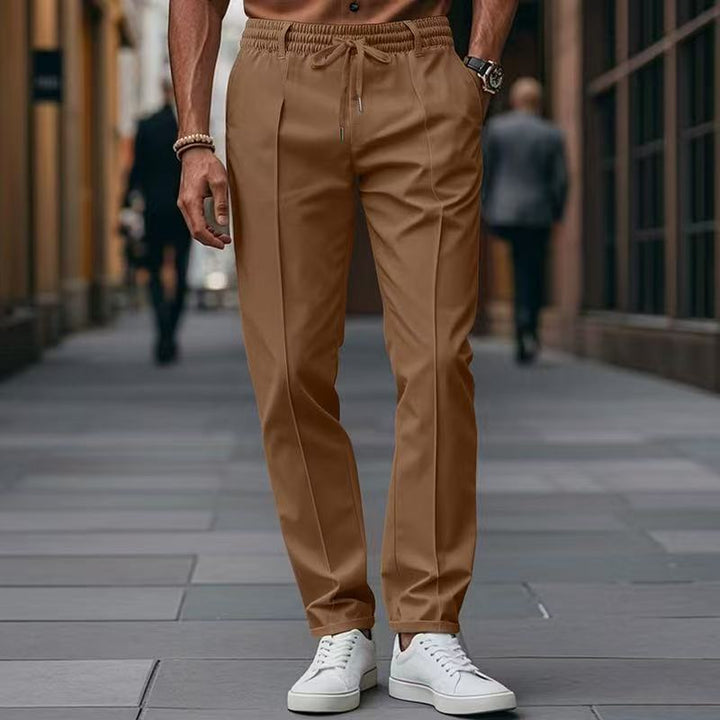 Herren Cargohose mit Seitentaschen für Freizeit in Beige