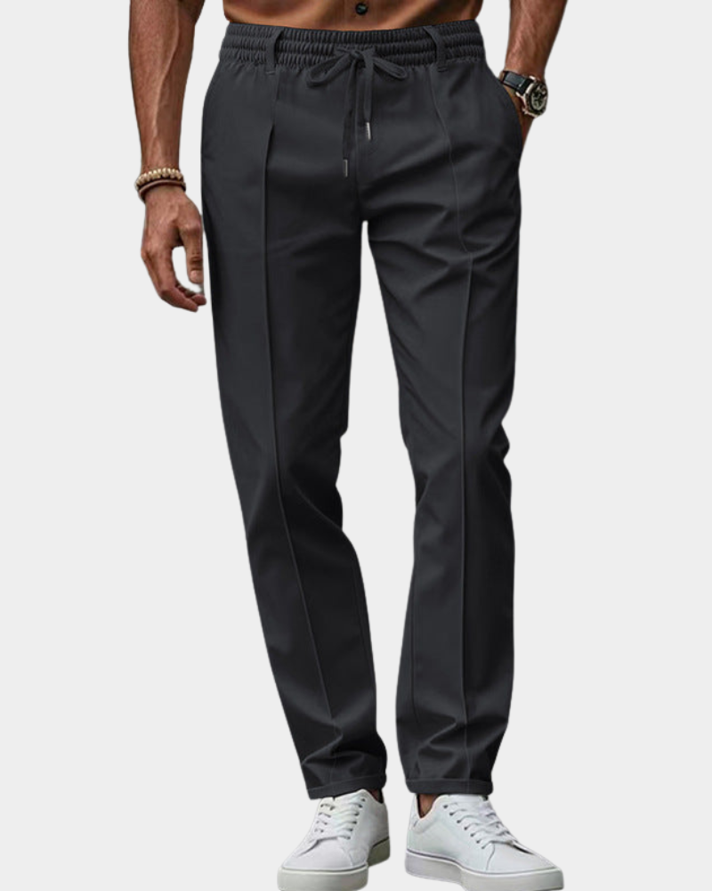 Herren Cargohose Tapered für Alltag und Freizeit in Schwarz