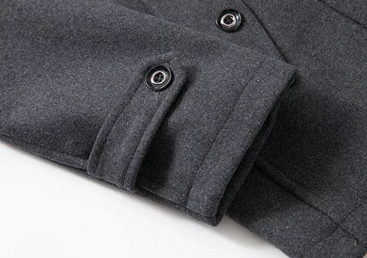 Herren Elegante Wollmischung-Jacke für Herbst (4)