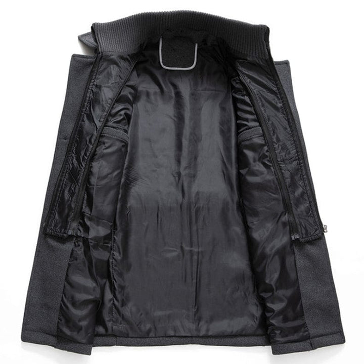 Herren Elegante Wollmischung-Jacke für Herbst (6)