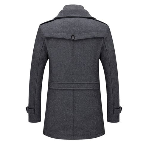 Herren Elegante Wollmischung-Jacke für Herbst (8)