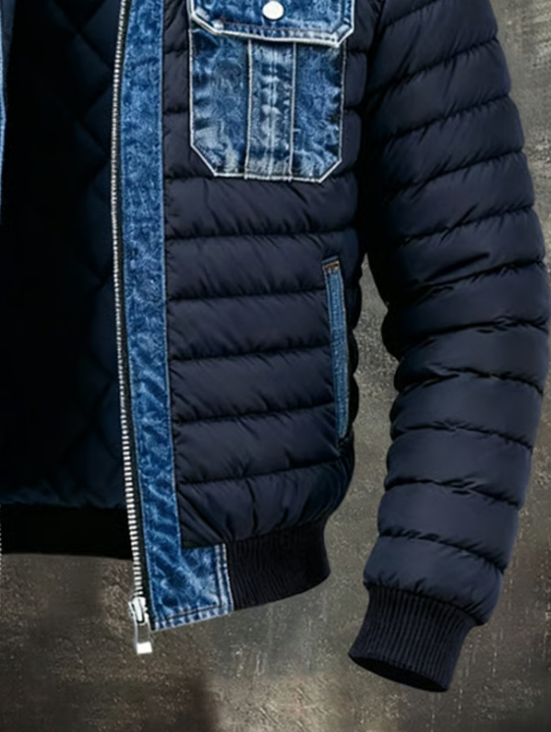 Herren Gesteppte Hybridjacke für Herbst (5)