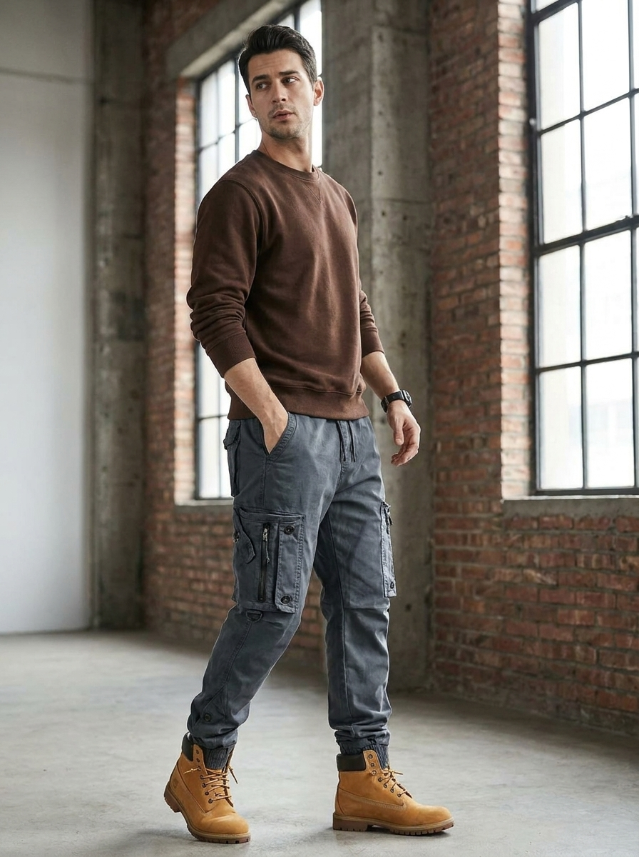 Herren Hose im Tactical-Stil für jeden Tag (2)