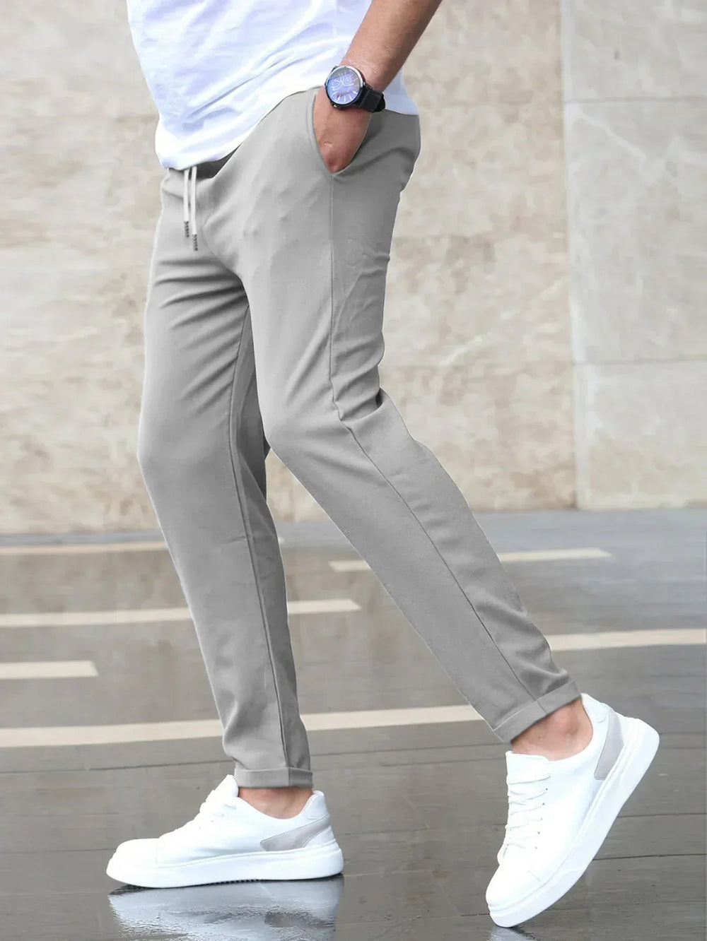 Herren Hose mit Tailored-Fit zum Kombinieren (2)