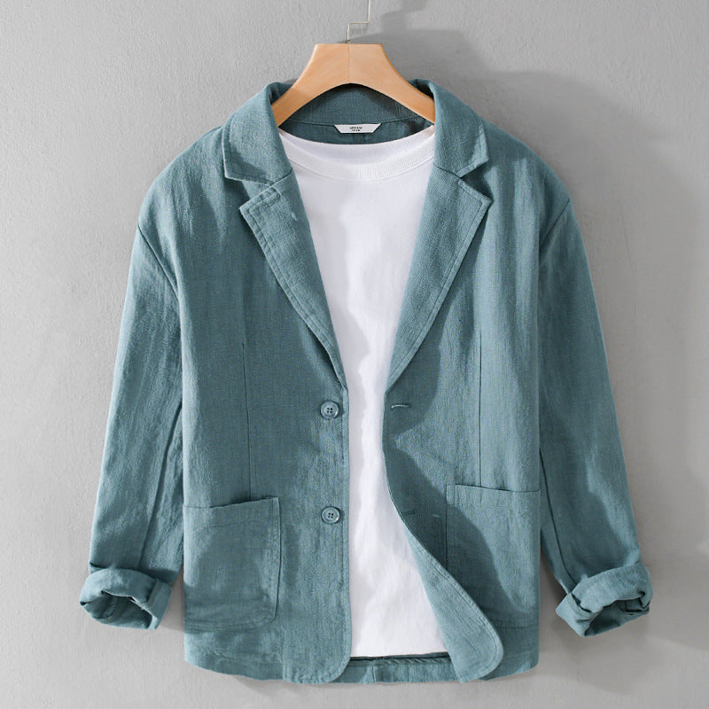 Herren Jacke aus Polyester im lässigen Stil in Azur