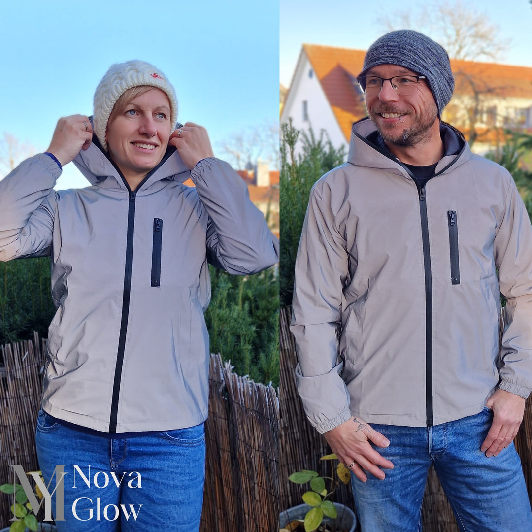 Herren Jacke mit Reflektoren für Outdoor (10)