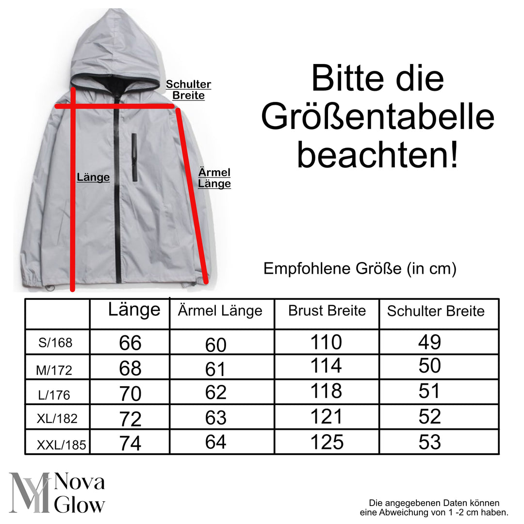 Herren Jacke mit Reflektoren für Outdoor (12)