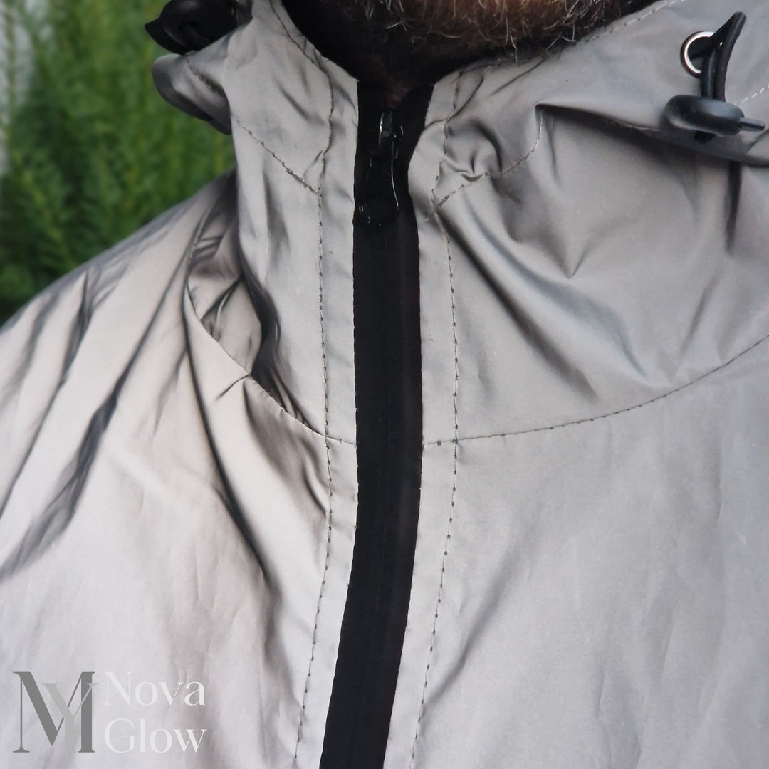 Herren Jacke mit Reflektoren für Outdoor (6)