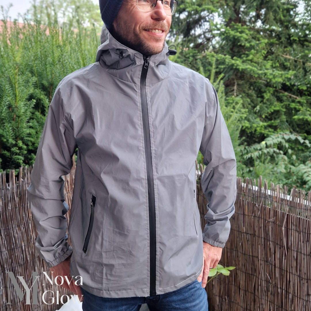 Herren Jacke mit Reflektoren für Outdoor (9)