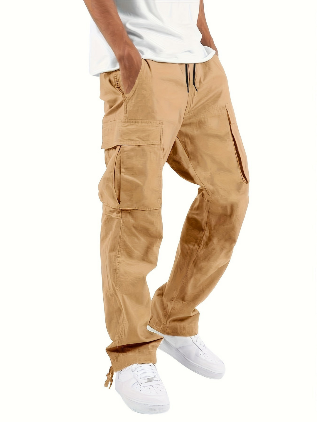 Herren Jogginghose im Cargo-Stil für den Alltag (7)