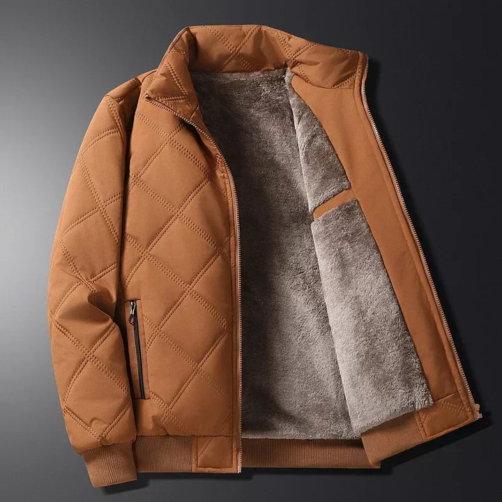 Herren Klassischer Mantel für den Herbst in Braun
