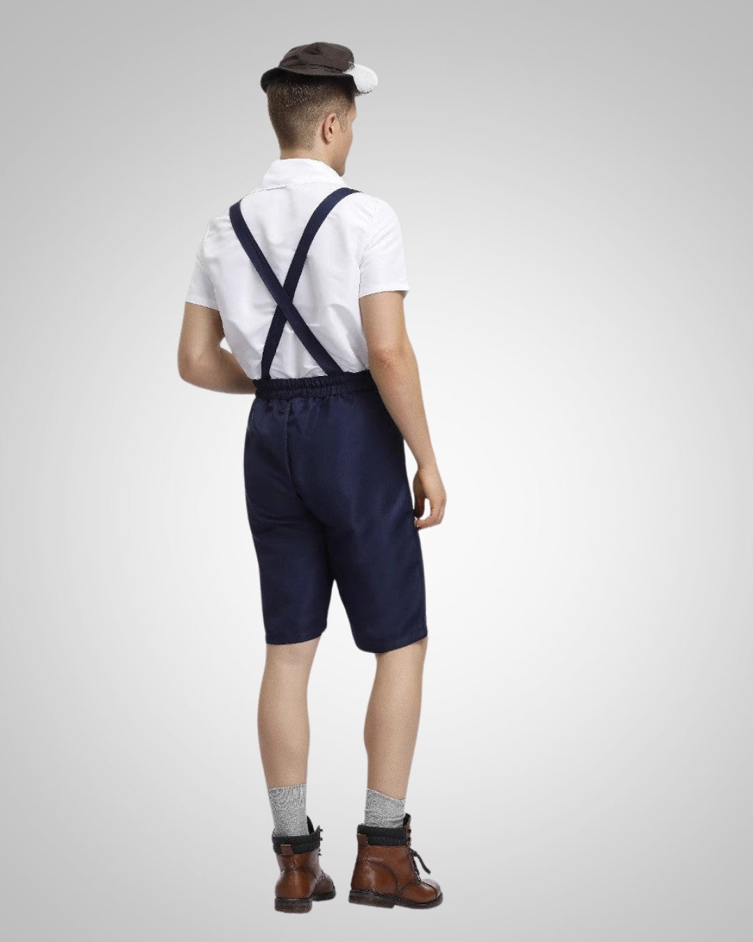 Herren Kurze Lederhose zum Oktoberfest (2)
