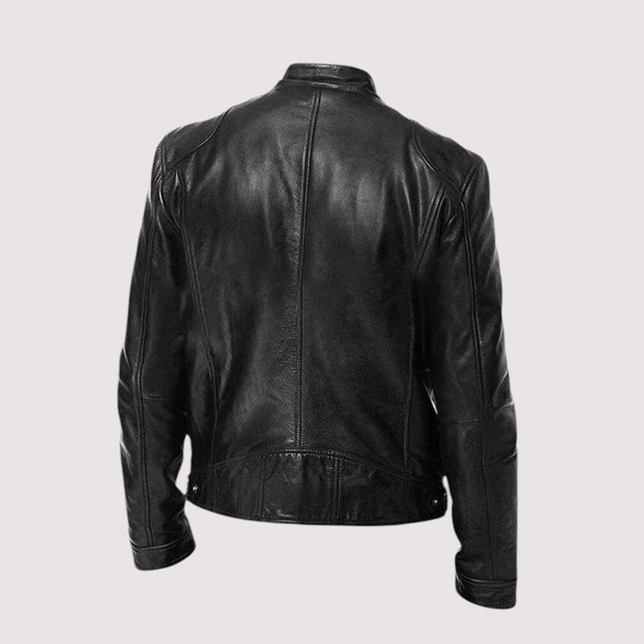 Herren Lederjacke elegant für den Herbst (3)