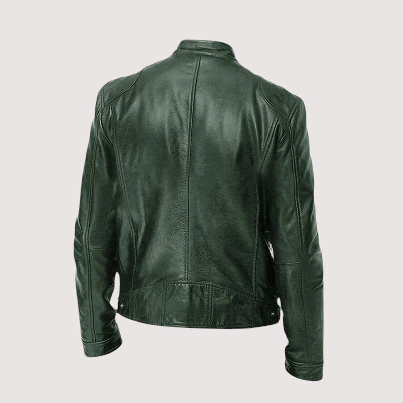 Herren Lederjacke elegant für den Herbst (5)