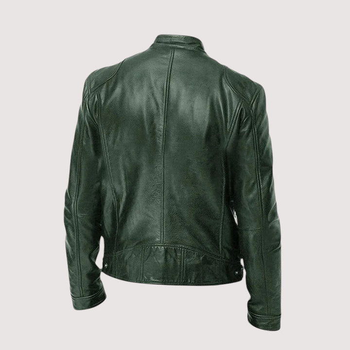 Herren Lederjacke elegant für den Herbst (5)