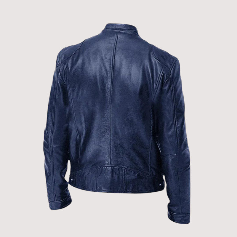Herren Lederjacke elegant für den Herbst (7)