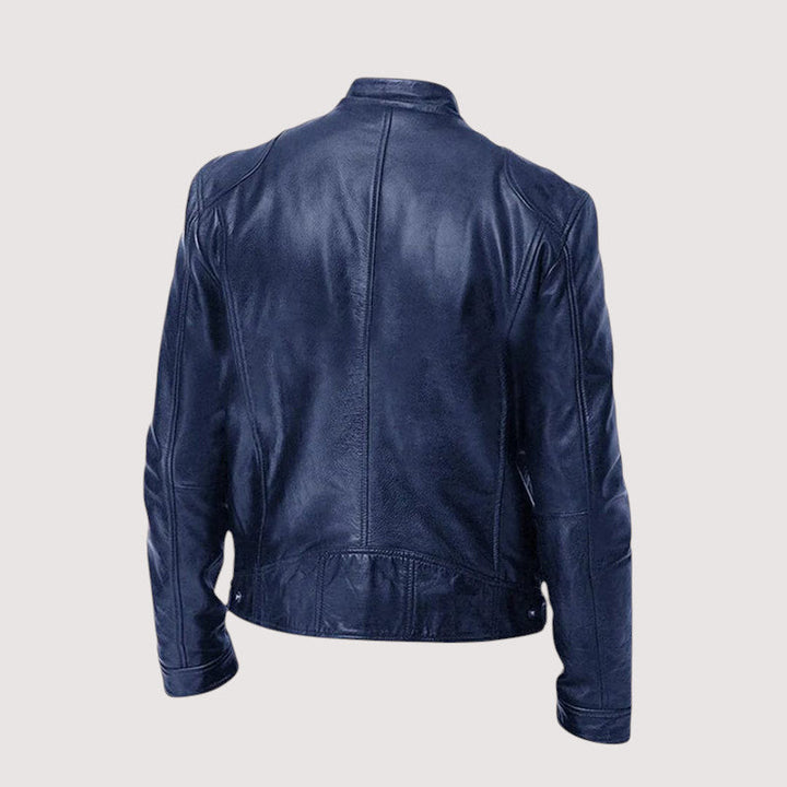 Herren Lederjacke elegant für den Herbst (7)