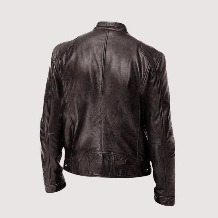 Herren Lederjacke elegant für den Herbst (9)