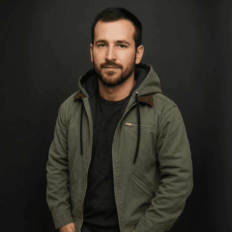 Herren Lederjacke im Urban-Stil mit Kapuze (8)