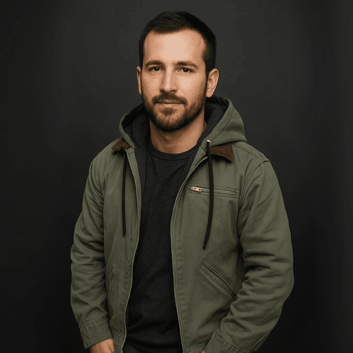 Herren Lederjacke im Urban-Stil mit Kapuze (8)
