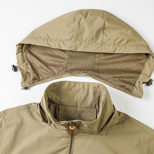 Herren Regenjacke im klassischen Outdoor-Stil (8)
