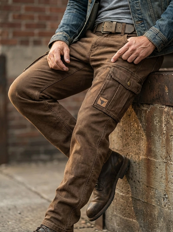 Herren robuste Cargo-Hose für Outdoor-Abenteuer (3)